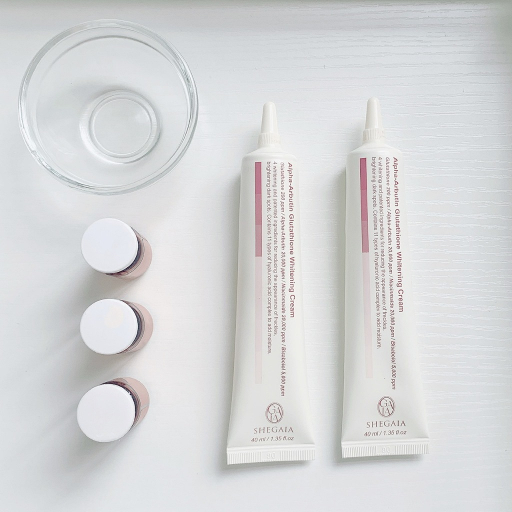 Kem dưỡng trắng da Alpha-Arbutin Glutathione Shegaia 40ml