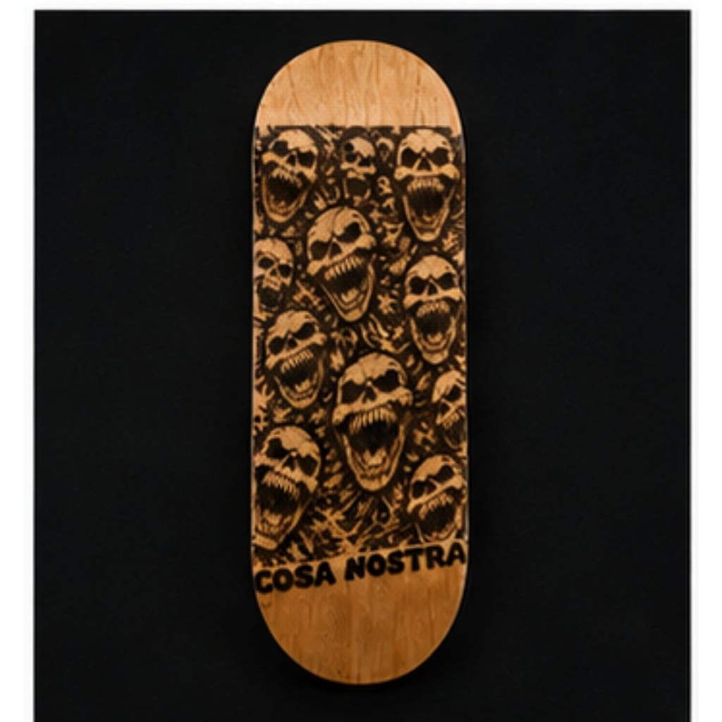 Cosa Nostra "Screaming Skulls" 34mm Fingerboard