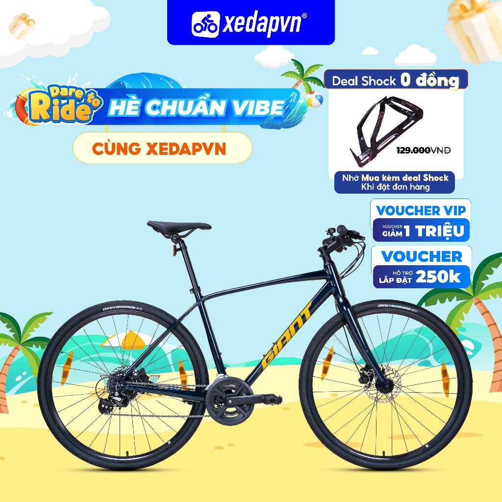 Xe Đạp Touring GIANT Escape 3 Disc – Bánh 700C, 21 Tốc Độ – Phù Hợp Người Cao 1m55–1m90 | xedapvn