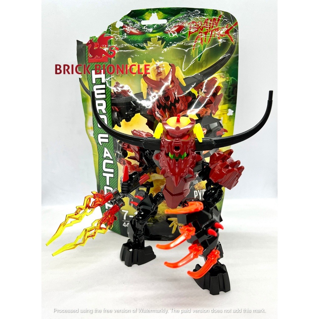 HERO FACTORY AUTH - ĐỒ CHƠI LẮP GHÉP HERO FACTORY - 44001 PYROX