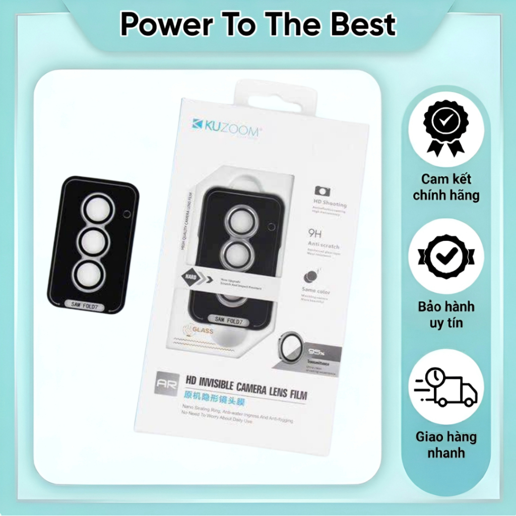 Kính cường lực camera Kuzoom dành cho các dòng Sam