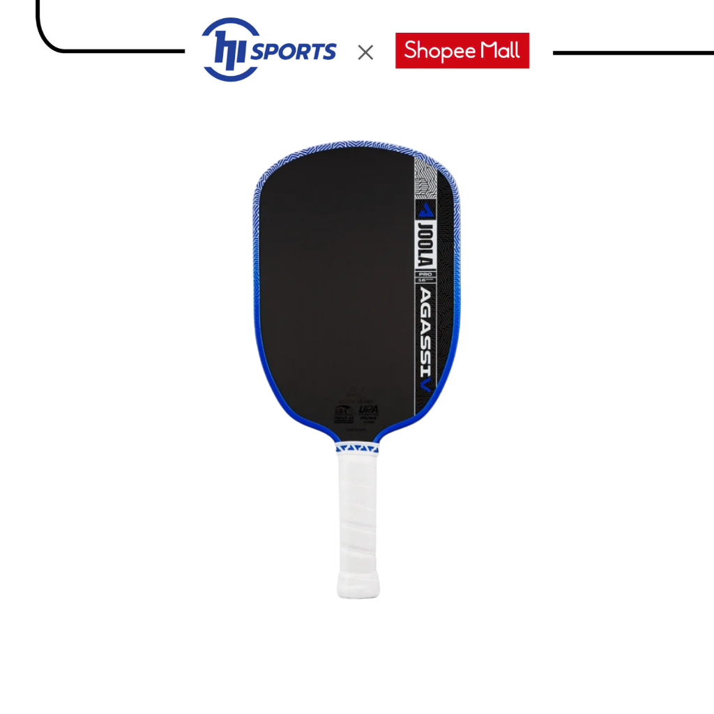 Vợt Pickleball JOOLA Agassi Pro V 16mm - 14mm