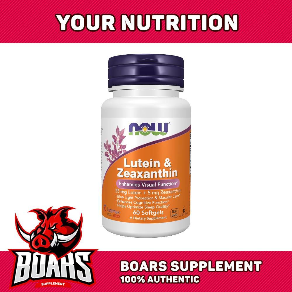 Thực Phẩm Bảo Vệ Sức Khoẻ Lutein & Zeaxanthin Của Now Foods Tăng Cường Thị Lực