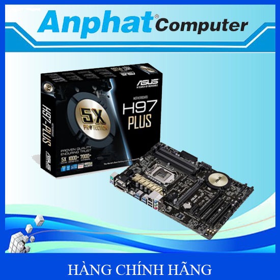 Bo Mạch Chủ Main Asus H97-Plus Socket 1150 – Hàng Công Ty Fullbox