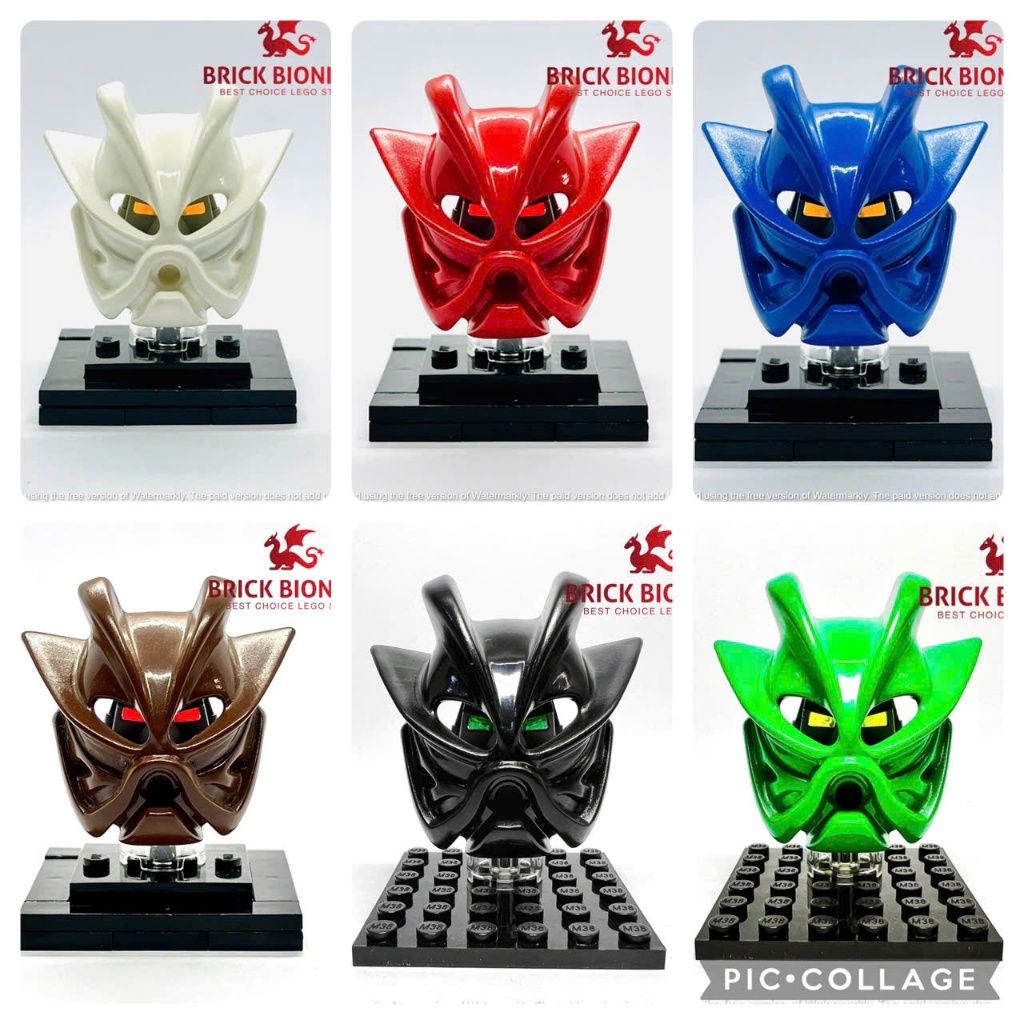 BIONICLE MASK - ĐỒ CHƠI PHỤ KIỆN MẶT NA BIONICLE - Bionicle Mask Kakama Nuva