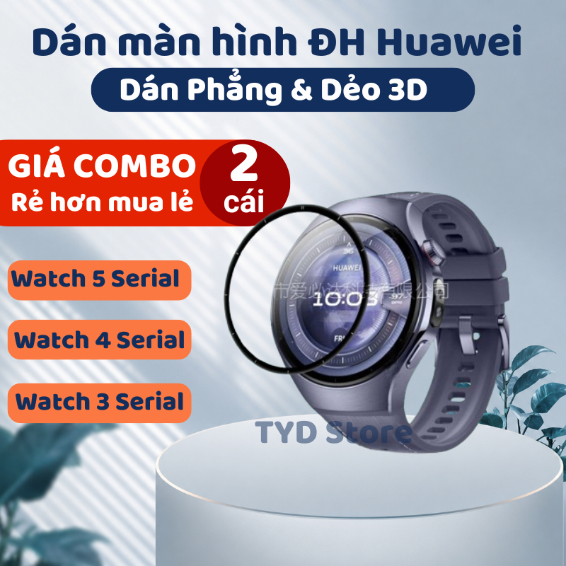 Dán màn hình đồng hồ huawei watch 5 huawei watch 4 4 pro  huawei watch 3 3 pro Huawei Ultimate miếng