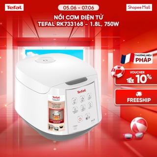Nồi cơm điện tử tefal rk733168 - 1.8l, 750w