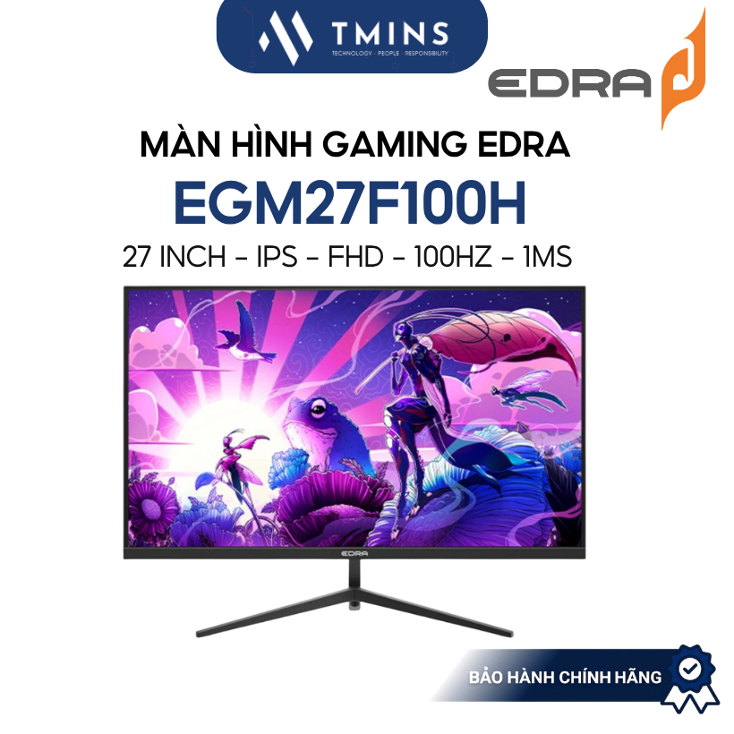 Màn hình EDRA EGM27F100H ( 27 inch / IPS / FHD / 100Hz / 1ms ) - Bảo hành Chính Hãng