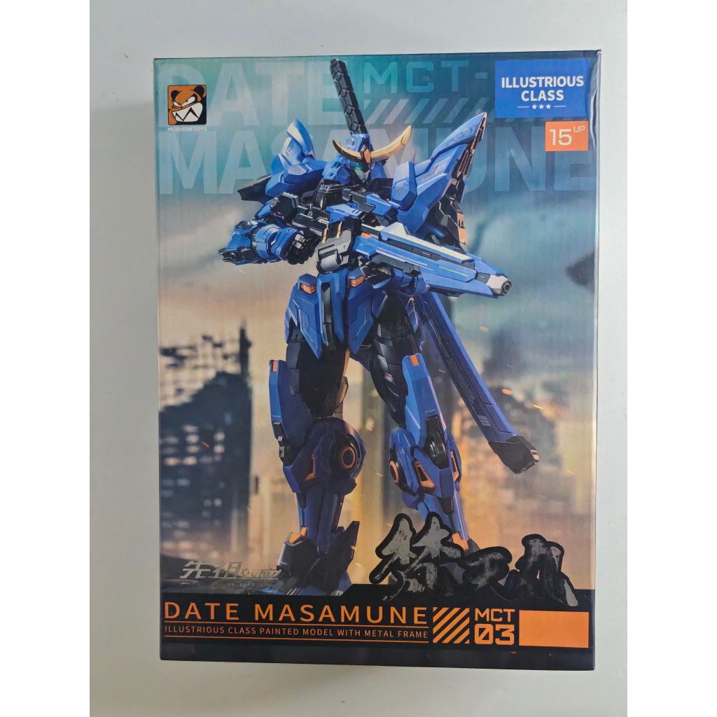 Moshow Toys / Progenitor Effect Date Masamune MCT-03 Illustrious Class - Painted Model with Metal Fr