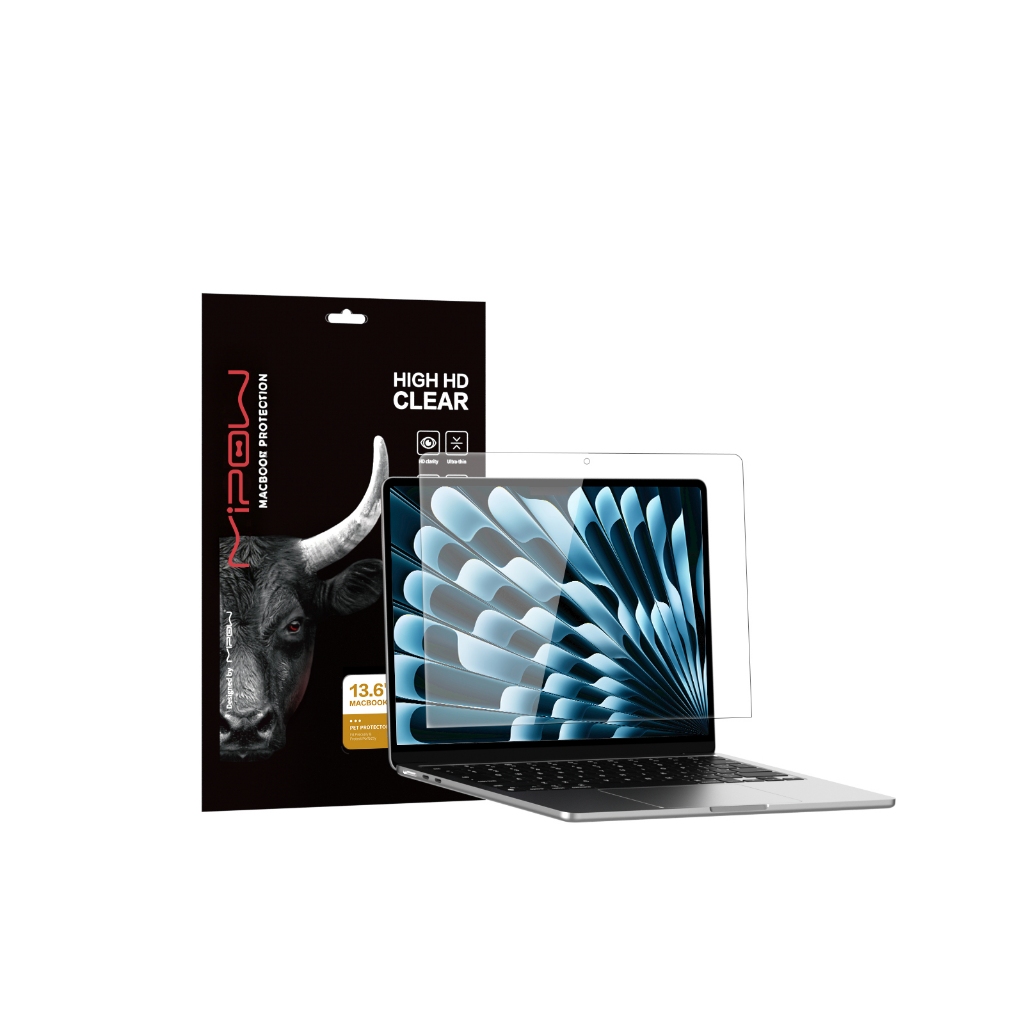 Miếng dán màn hình từ tính cho Macbook Mipow trong suốt, bảo vệ chống trầy, chính hãng (PE) | BigBuy360 - bigbuy360.vn
