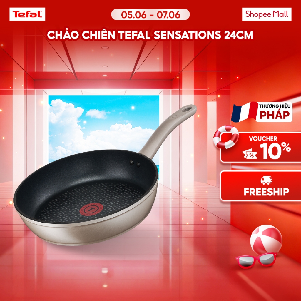 Chảo chiên Tefal Sensations 24 cm