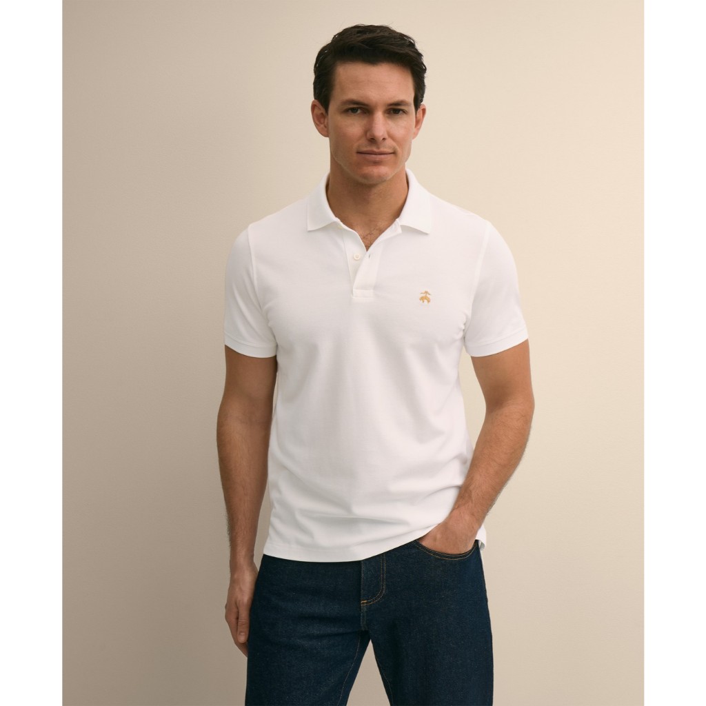 Brooks Brothers Áo Polo KNT SUP STR PIQUE GF POLO SF