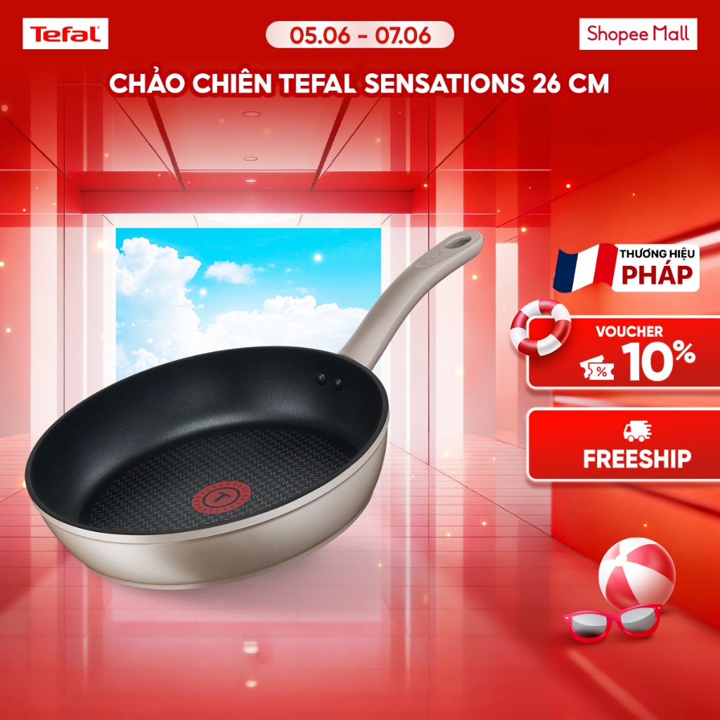 Chảo chiên Tefal Sensations 26 cm