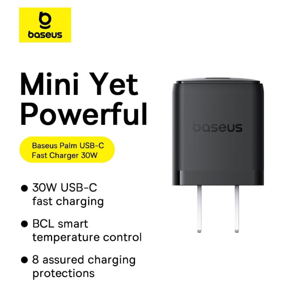 Củ sạc nhanh Baseus GaN5S Fast Charger 1C 30W