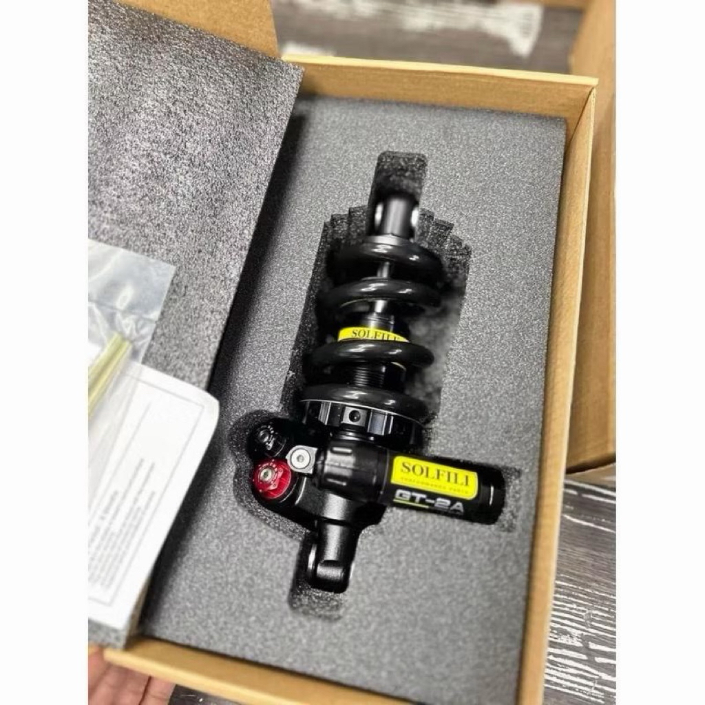 Phuộc Solfili Ex150 Ex155 Ex135 Ex2010 - bình dầu liền - chính hãng Malaysia