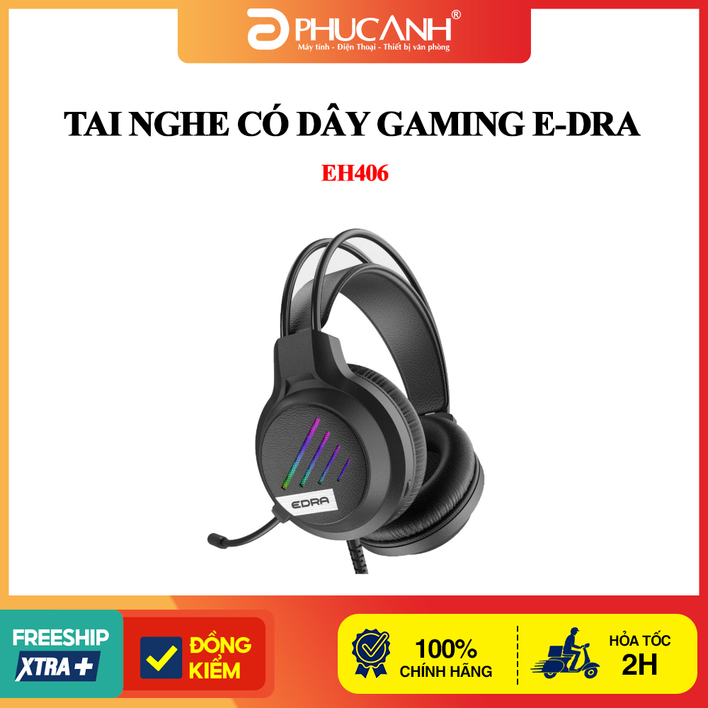 Tai nghe có dây Gaming E-Dra EH406