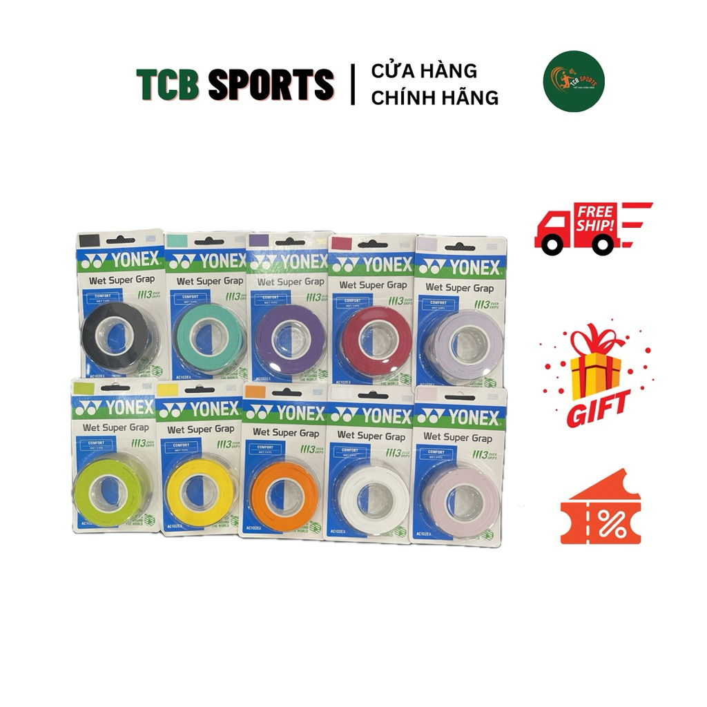 Quấn Cán Yonex 3in1 AC102EX Chính Hãng