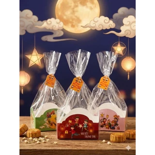 Sỉ 100 Túi Gấu Đựng Bánh Cookies, Túi Đựng Bánh Kẹo, Túi Gấu Đựng Bánh Mì – Túi Quà Tặng Thiếu Nhi tết Trung Thu