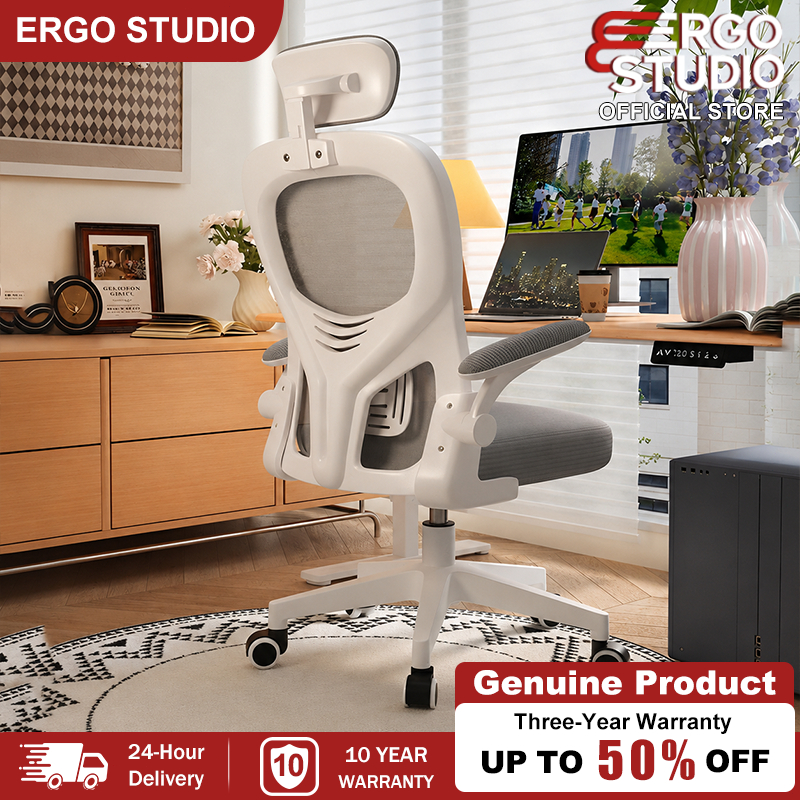 Ghế văn phòng tiện dụng với tựa đầu và tay vịn có thể điều chỉnh | BigBuy360 - bigbuy360.vn