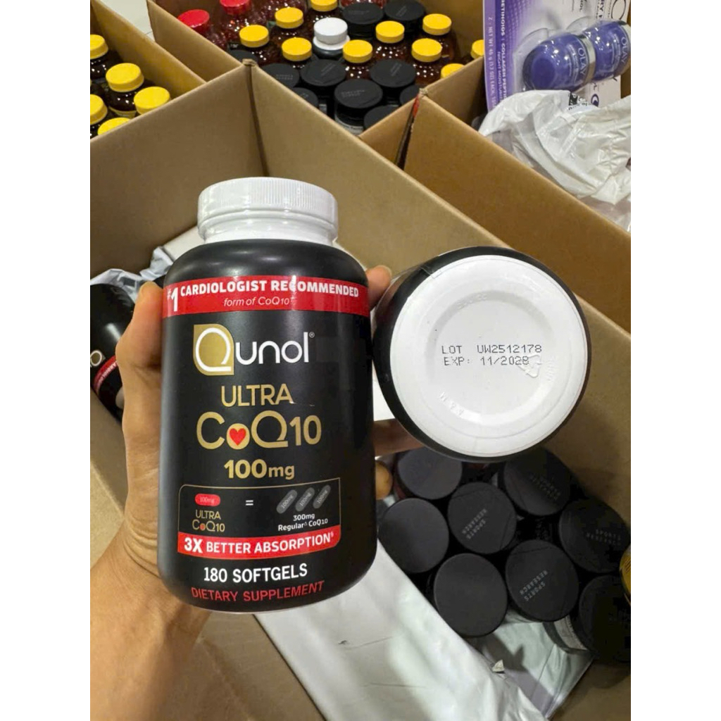 Qunol Ultra CoQ10 100mg 120 viên & 180 viên