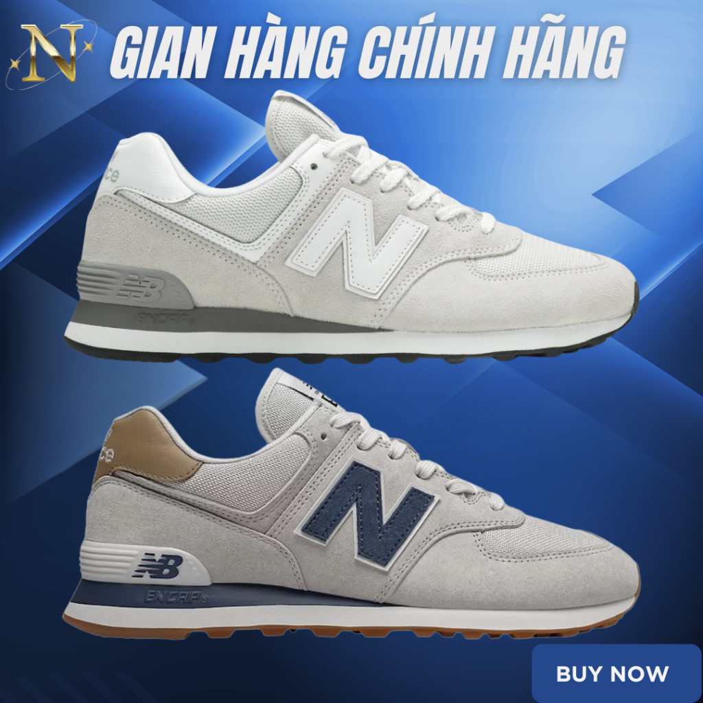[ 𝙎𝘼𝙇𝙀 Chính Hãng ] Giày ƝЄᗯ ƁAĻAƝƇЄ 574 AUTHENTIC. Giày Sneaker NB574 Basic Nam Nữ