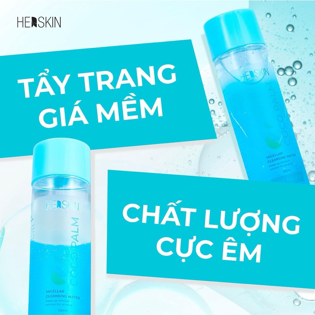 Nước tẩy trang Coco  palm  herskin