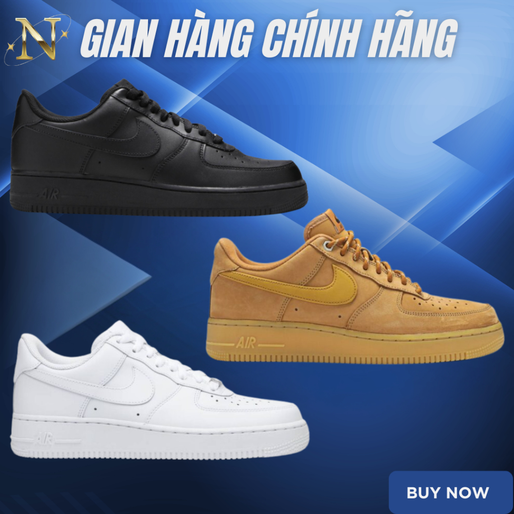 [ 𝙎𝘼𝙇𝙀 Chính Hãng ] Giày_AF1 AUTHENTIC. Giày Sneaker Af1 Basic Cổ Thấp Nam Nữ.