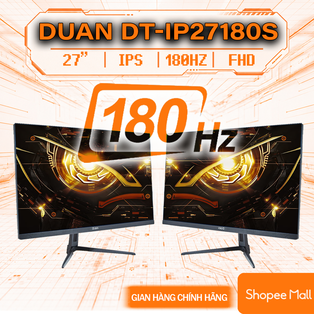 Màn Hình Gaming DUAN DT-IP2718S 27 Inch IPS FHD 180Hz 1ms Màn Hình Máy Tính PC Chơi Game Viền Siêu M