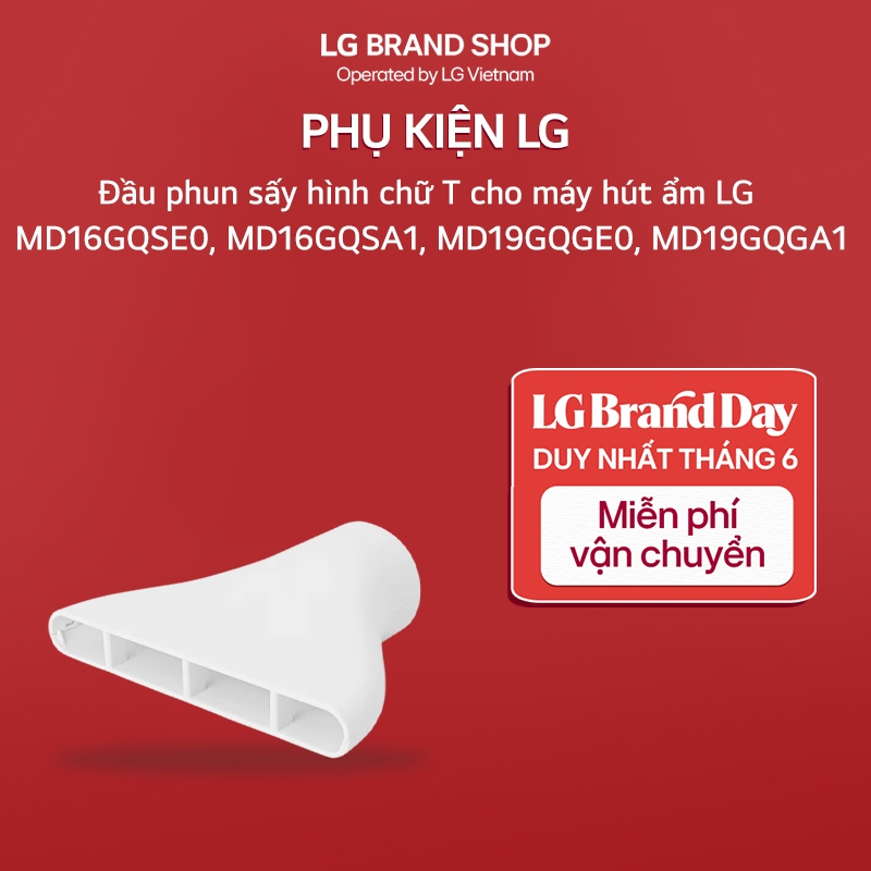 Đầu phun sấy hình chữ T cho máy hút ẩm LG | MD16GQSE0, MD16GQSA1, MD19GQGE0, MD19GQGA1