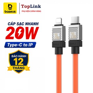 Cáp Sạc Nhanh 20w 27w BASEUS CoolPlay PD Fast Charging Cable Cho X XS 11 12 13 14 Siêu Bền, Chắc Chắn