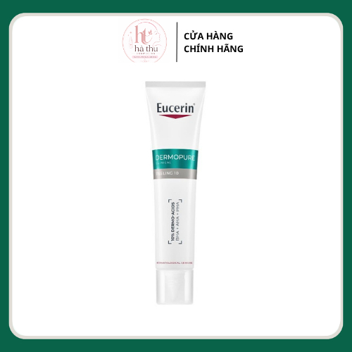 {CHÍNH HÃNG} Gel giảm mụn Eucerin Dermopure Clinical Peeling 10 40ml