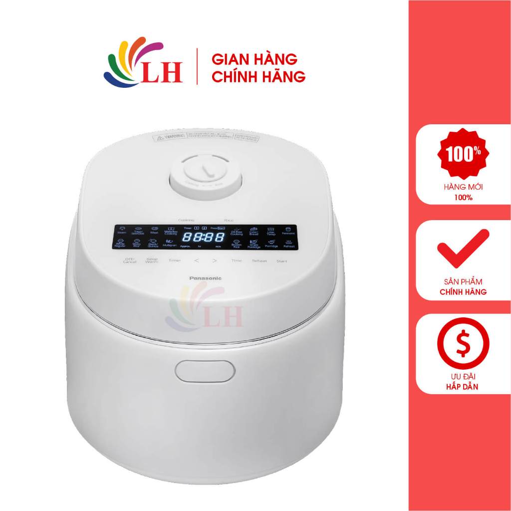 Nồi cơm điện tử Panasonic 1.8 lít SR-DK184WRA - Hàng chính hãng