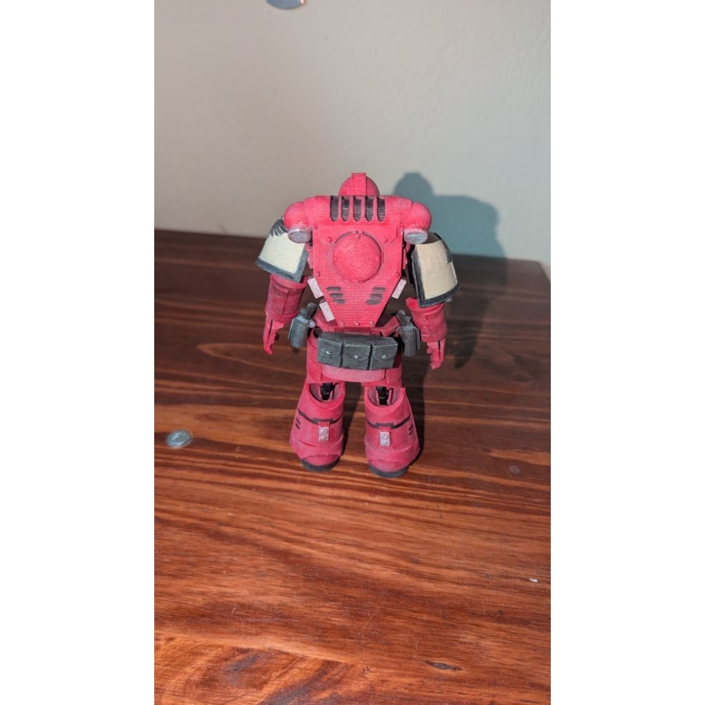mô hình chiến binh space marine in 3d