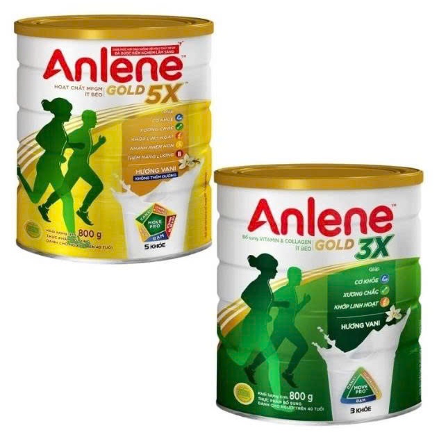Sữa Anlene Gold 800g/400g