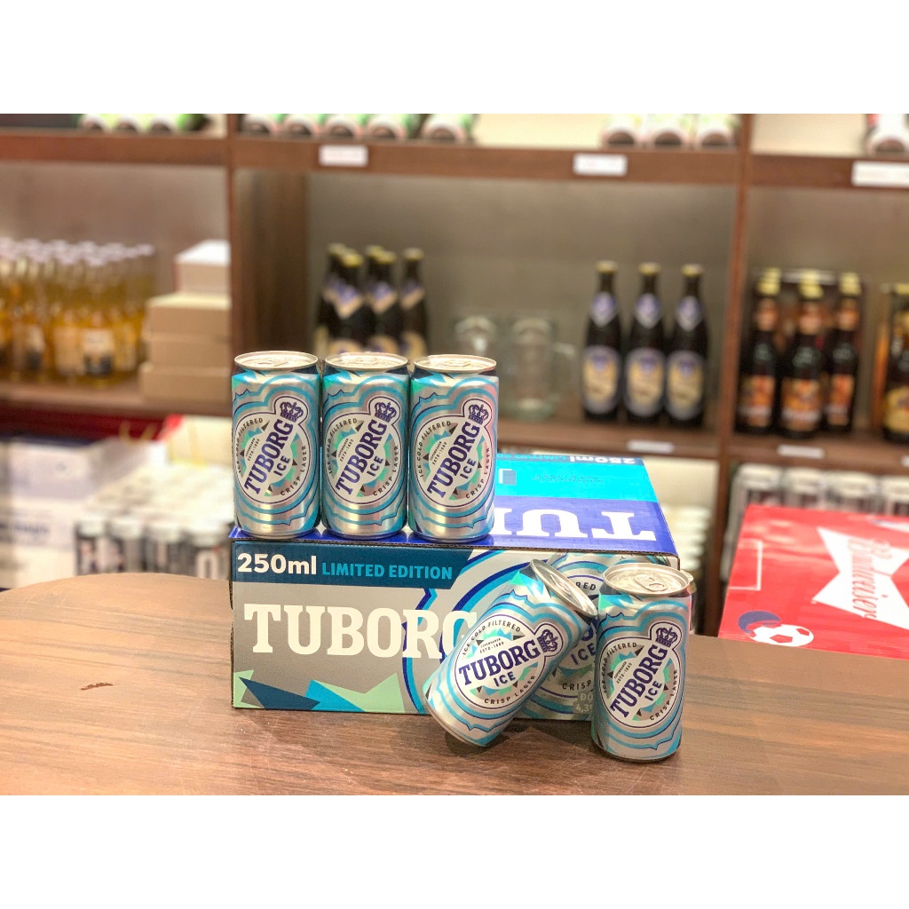 Bia Tuborg ICE thùng 20 lon 250ml