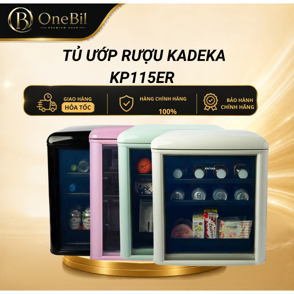 Tủ ướp rượu Kadeka KP115ER - Bảo Hành 24 Tháng