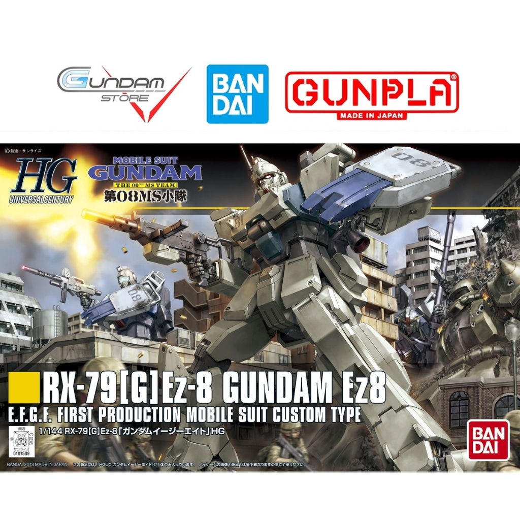 Mô Hình Gunpla HG Gundam Ez8 1/144 Bandai UC Đồ Chơi Lắp Ráp