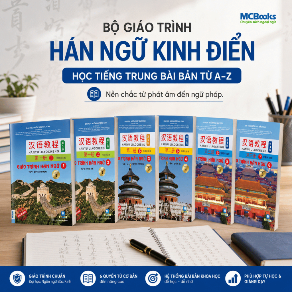 Sách Giáo Trình Hán Ngữ 6 Cuốn Phiên Bản 3 Mới Học Tiếng Trung Từ Cơ Bản Đến Nâng Cao Lẻ Cuốn Tùy Ch
