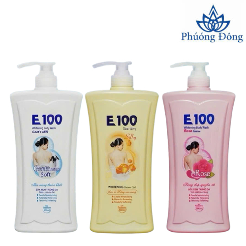 Sữa tắm dưỡng da E100 1200ml