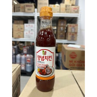 Sốt gà chiên rán Hàn Quốc 440g - 양념치킨