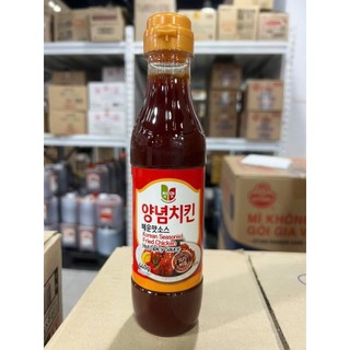 Sốt gà chiên rán Hàn Quốc 440g - 양념치킨