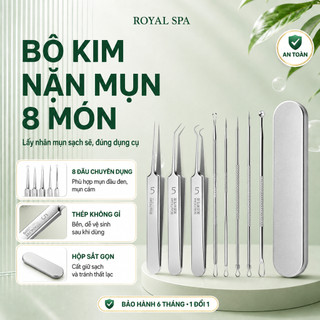 Bộ kim trị mụn bằng thép không gỉ CSSD72 Royalspa