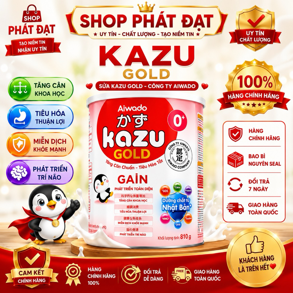 sửa Kazu Aiwado tặng kèm khăn ướt siêu to