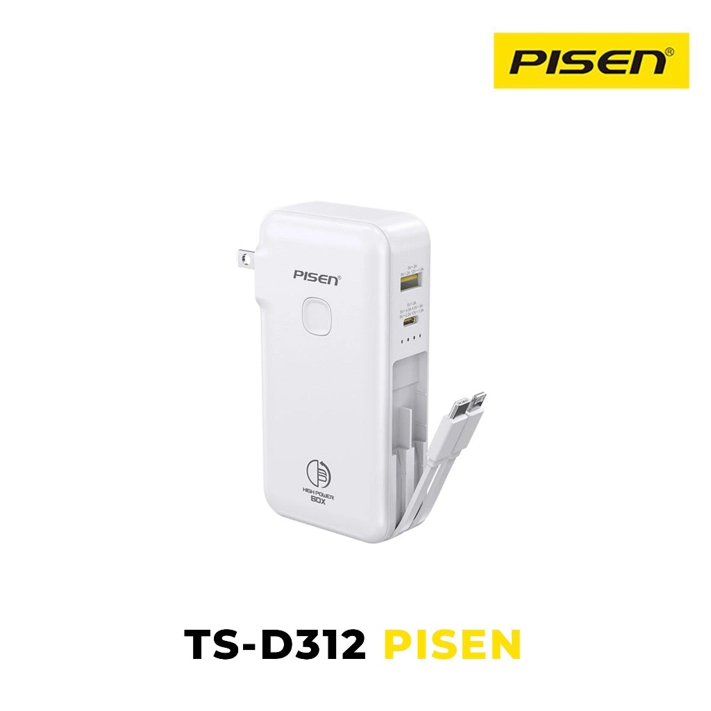 Pin Sạc Dự Phòng 22.5W 10000mAh PISEN TS-D312 , Sạc Dự Phòng 65W 20000mAh PISEN CSH-DY04 - HÀNG CHÍN