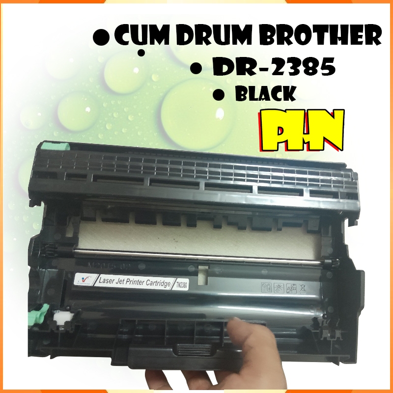Cụm drum máy in Brother HL L2321D, L2321 mã DR2385 có sẵn trống drum.