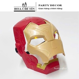 Mặt Nạ Người Sắt Iron Man Có Đèn