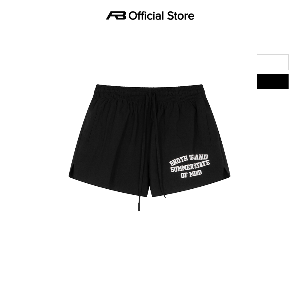 ABBBRAND - Quần Summer State Of Mind" Short - Form Trên Gối - Polyeste 250GSM