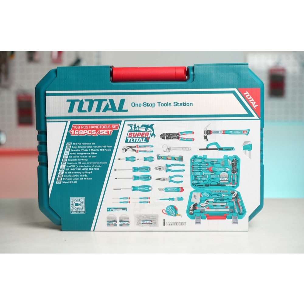 Bộ dụng cụ cơ khí 168 món Total THKTHP21686