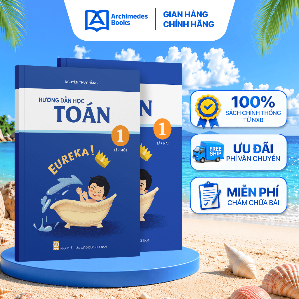 Sách Hướng dẫn học Toán lớp 1 - Archimedes School