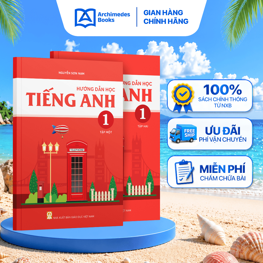 Sách Hướng dẫn học Tiếng Anh lớp 1 - Archimedes School
